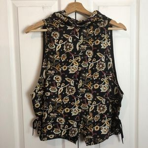 Printed SILK Vest
